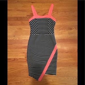 Asymmetrical bodycon dress